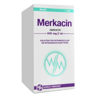 Меркацин 500мг/2мл №1 р-р д/инъекций (Амикацин)